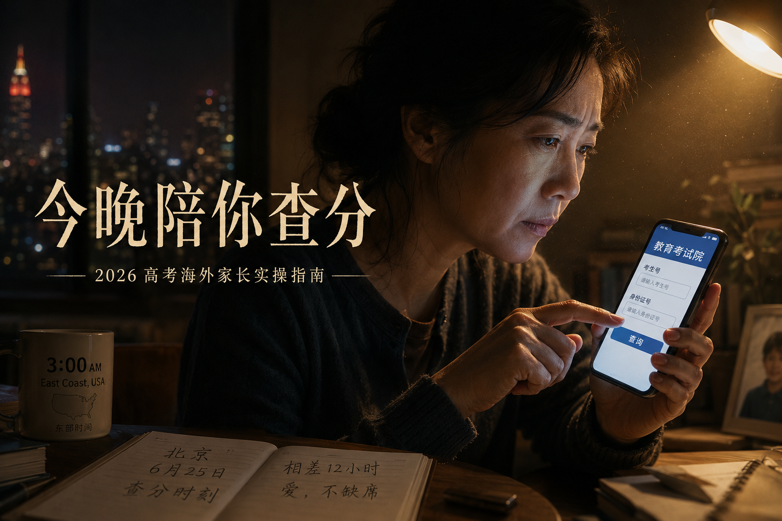 2026 高考 6 月 25 日出分 海外华人家长陪查实操指南